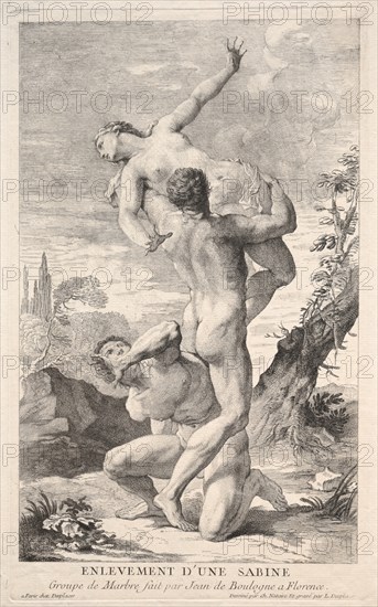 Rape of the Sabines, 1700s. Creator: Louis Desplaces (French, 1682-1739).