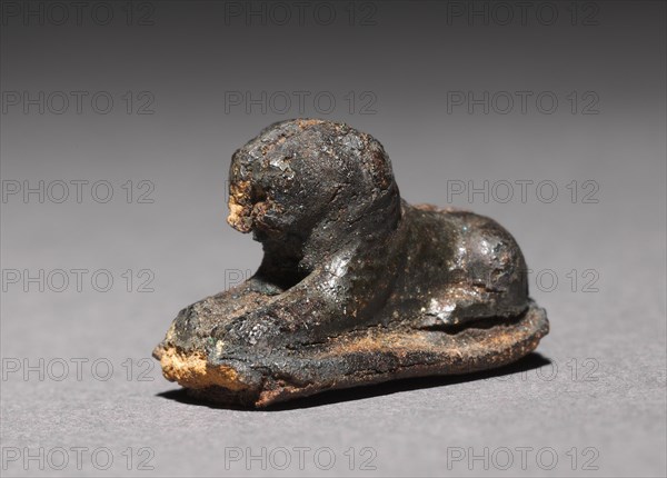 Recumbent Lion Bead, 1980-1801 BC. Creator: Unknown.