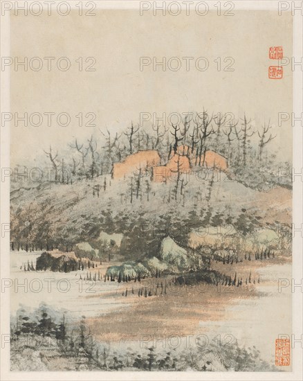 Reminiscences of Qinhuai River, 1642-1707. Creator: Shitao (Chinese, 1642-1707).