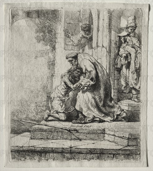 Return of the Prodigal Son, 1636. Creator: Rembrandt van Rijn (Dutch, 1606-1669).