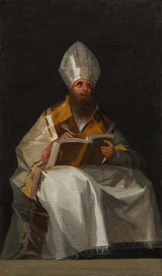 Saint Ambrose, c. 1796-1799. Creator: Francisco de Goya (Spanish, 1746-1828).