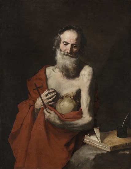 Saint Jerome, c. 1638-1640. Creator: Jusepe de Ribera (Spanish, 1591-1652).