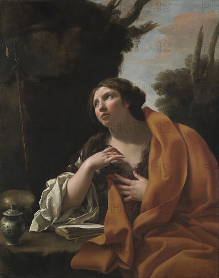 Saint Mary Magdalen , c. 1630. Creator: Simon Vouet (French, 1590-1649).