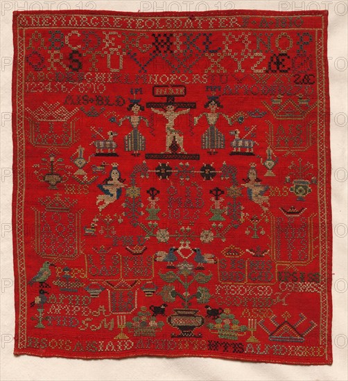 Sampler, 1810. Creator: Unknown.