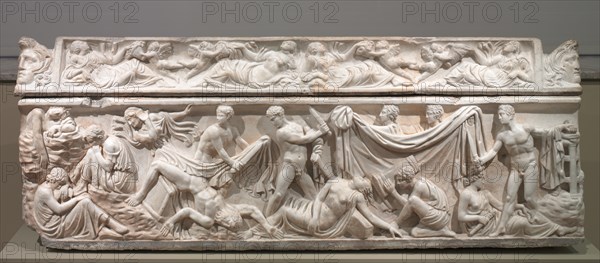 Sarcophagus, c. AD 100-125. Creator: Unknown.