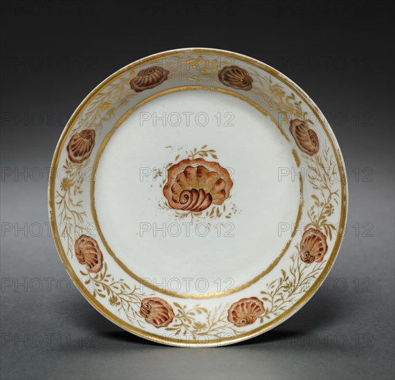 Saucer from Oliver Wolcott, Jr. Tea Service (2 of 6), 1785-1805. Creator: Unknown.