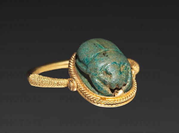 Scarab Ring, 1540-1069 BC. Creator: Unknown.