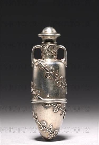 Scent Bottle, c. 1860-70. Creator: Tiffany & Co. (American, New York, est. 1837).