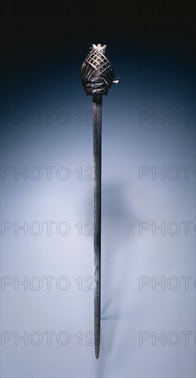 Schiavona Broadsword, early 1700s. Creator: Unknown.