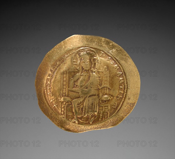 Scyphate Histamenon of Constantine X (reverse), 1059-1067. Creator: Unknown.