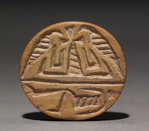 Seal Amulet, 2311-2124 BC. Creator: Unknown.
