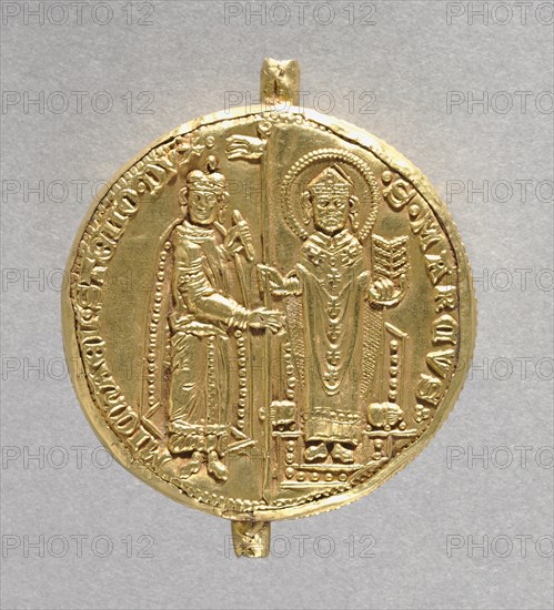 Seal of Doge Michele Steno (obverse), 1400-1409. Creator: Unknown.