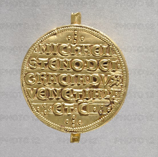 Seal of Doge Michele Steno (reverse), 1400-1409. Creator: Unknown.