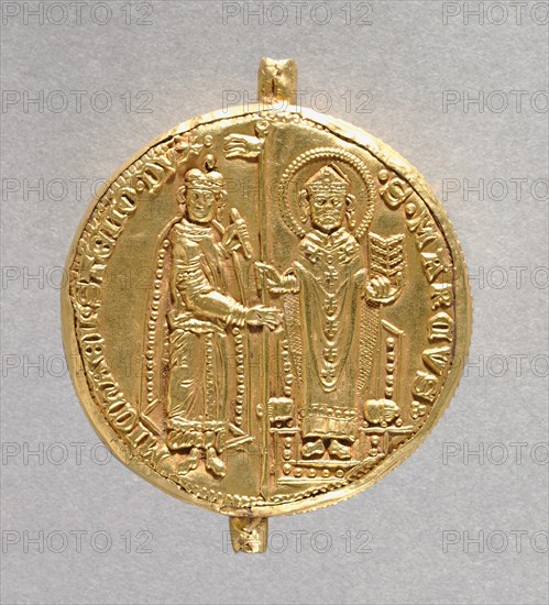 Seal of Doge Michele Steno , 1400-1409. Creator: Unknown.