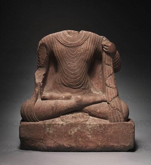 Seated Buddha, 200s. Creator: Unknown.