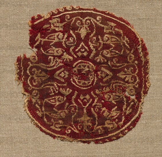 Segmentum from a Tunic, mid 700s - mid 800s. Creator: Unknown.