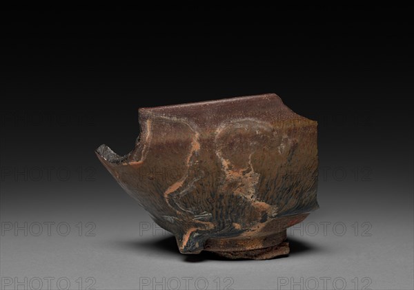 Shard of Tea Bowl: Jian ware, 960-1279. Creator: Unknown.