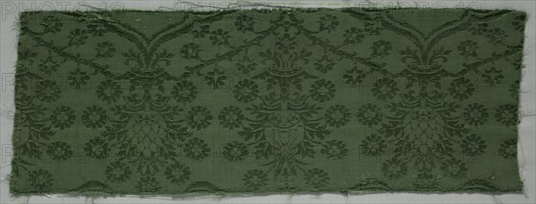 Silk Damask Textiles, 1450-1599. Creator: Unknown.