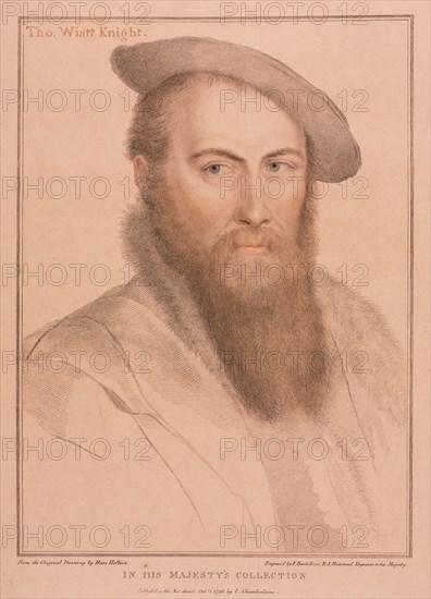 Sir Thomas Wyatt, 1793. Creator: Francesco Bartolozzi (British, 1727-1815); John Chamberlaine.