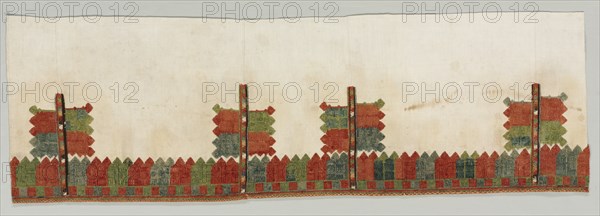 Skirt Border, 1700s. Creator: Unknown.