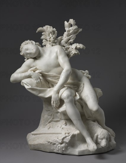 Sleeping Endymion, 1716. Creator: Agostino Cornacchini (Italian, 1686-1754).