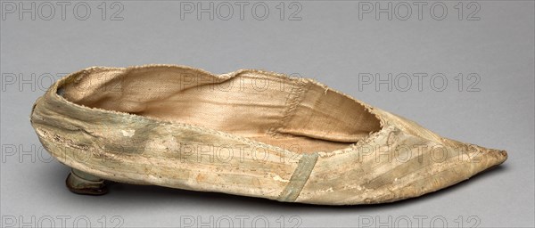 Slipper, c. 1769. Creator: Unknown.