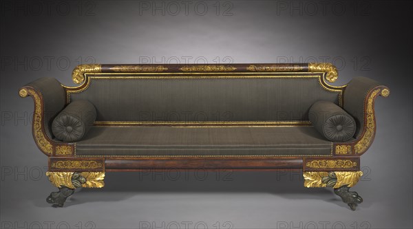 Sofa, c. 1820. Creator: Unknown.