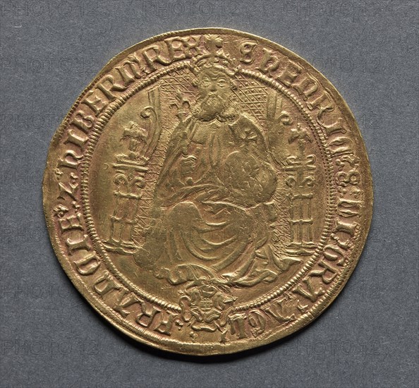 Sovereign (obverse), 1544-1547. Creator: Unknown.
