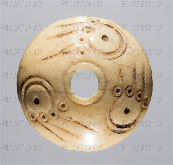 Spindle Whorl, 700s - 900s. Creator: Unknown.