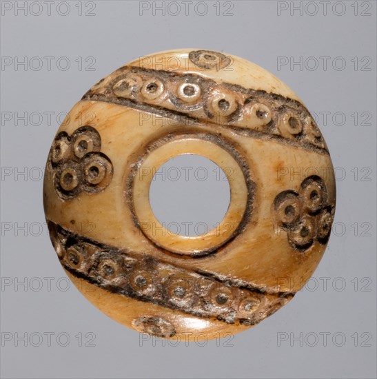 Spindle Whorl, 700s - 900s. Creator: Unknown.