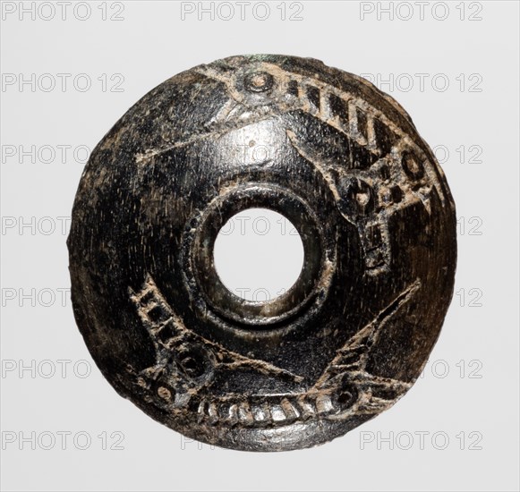 Spindle Whorl, 700s - 900s. Creator: Unknown.