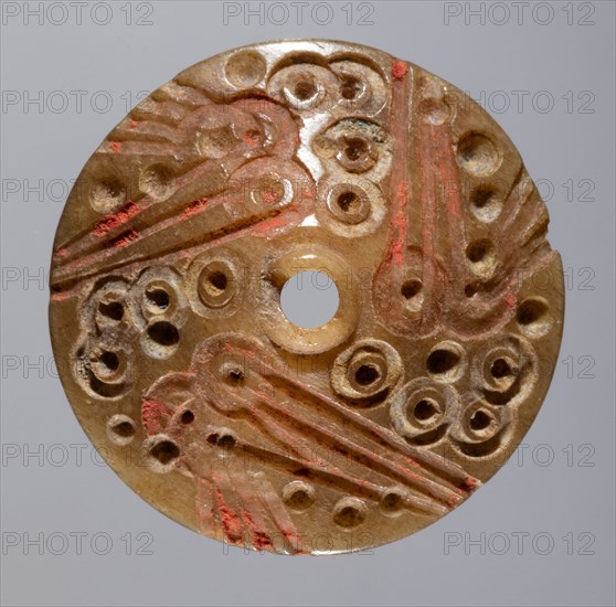 Spindle Whorl, 700s - 900s. Creator: Unknown.