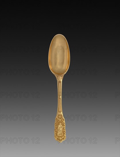 Spoon, c. 1725. Creator: Unknown.