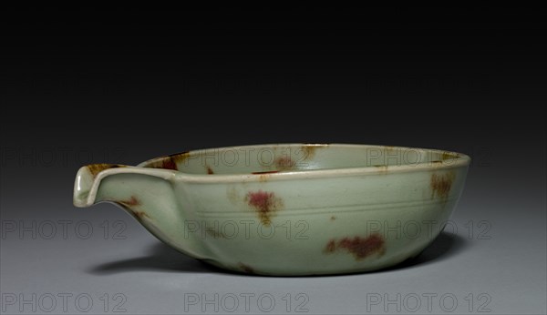Spouted Bowl: Longquan Ware, 14th Century. Creator: Unknown.