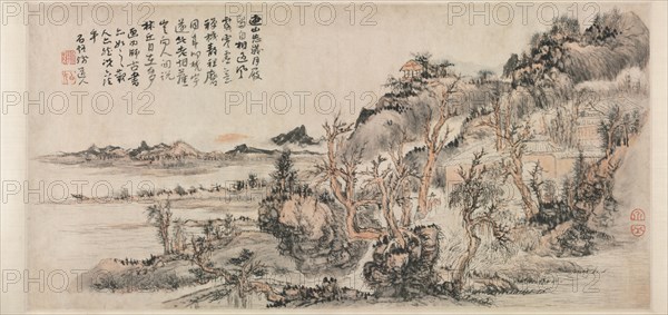 Spring Landscape, 2nd half 17th Century. Creator: Kuncan (Chinese, 1612-c. 1673).