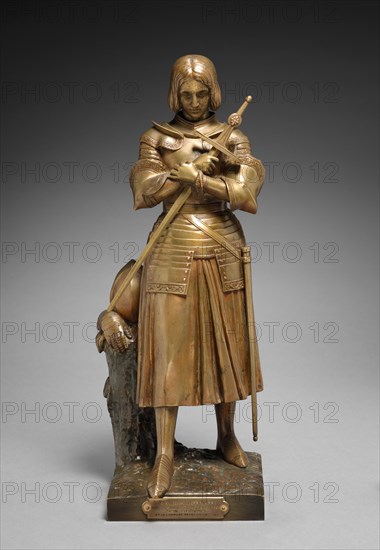 St. Joan of Arc, 1836. Creator: Princesse Marie-Christine d' Orleans (French, 1813-1839).