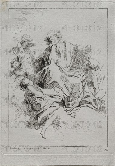 St. Luke. Creator: Jean-Honoré Fragonard (French, 1732-1806).