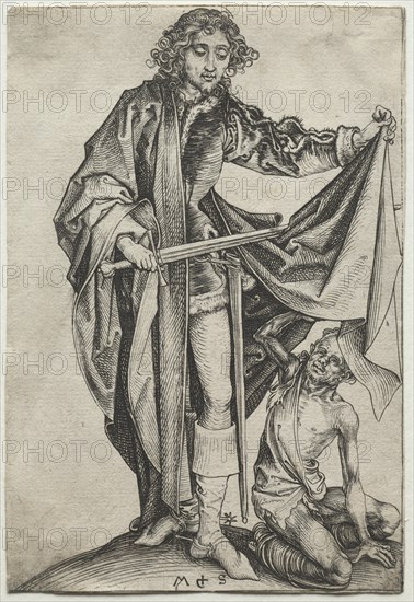 St. Martin. Creator: Martin Schongauer (German, c.1450-1491).