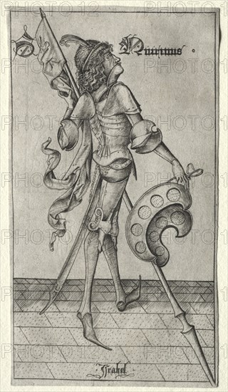St. Quirinus. Creator: Israhel van Meckenem (German, c. 1440-1503).