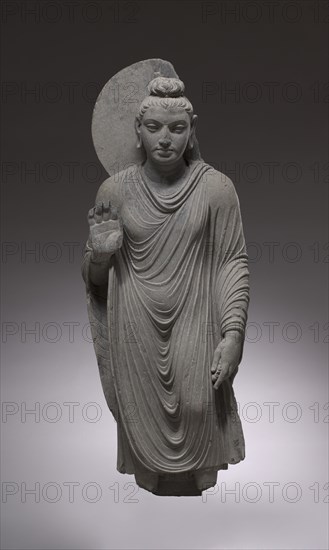 Standing Buddha, 150-200. Creator: Unknown.