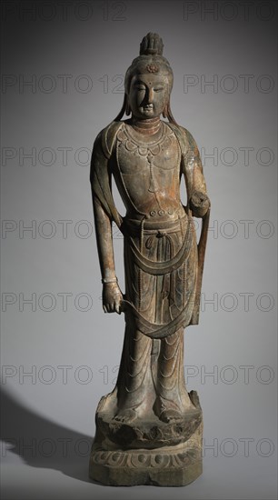 Standing Guanyin, 8th Century (?). Creator: Unknown.
