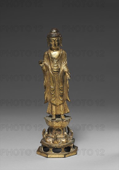 Statue of Amitabha, 800s. Creator: Unknown.
