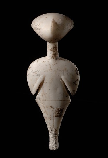 Statuette of a Woman: "The Stargazer", c. 3000 BC. Creator: Unknown.