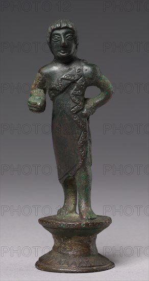 Statuette of a Youth, c. 520-500 BC. Creator: Unknown.