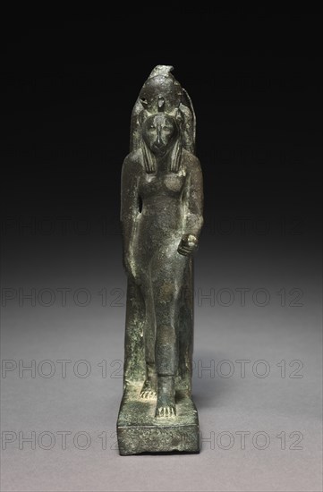 Statuette of Sekhmet, 664-525 BC. Creator: Unknown.