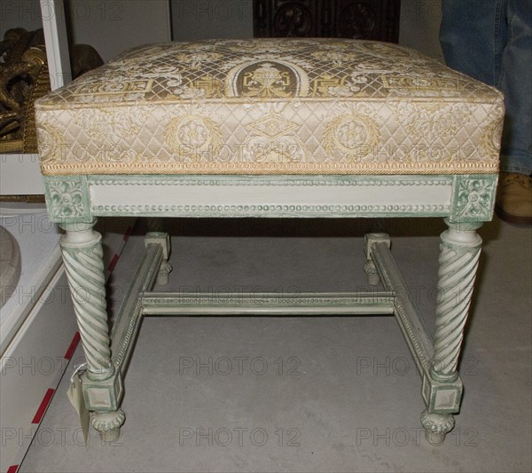 Stool, 1805-1813. Creator: François-Honoré-Georges Jacob (French, 1770-1841); Georges Jacob (French, 1739-1814).