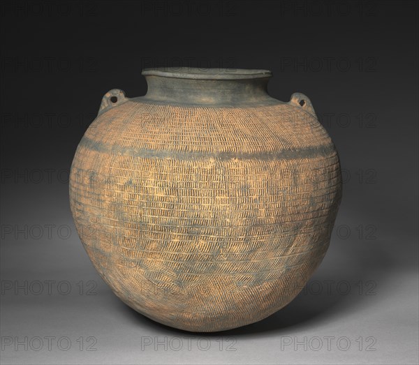 Storage Jar with Loop Handles, 200s-300s. Creator: Unknown.