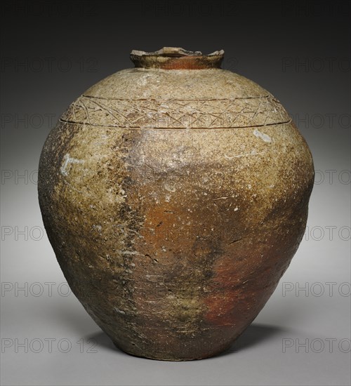 Storage Jar, late 1300s-1400s. Creator: Unknown.