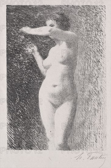 Study for Eve, 1898. Creator: Henri Fantin-Latour (French, 1836-1904).