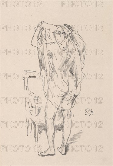 Study, 1895. Creator: James McNeill Whistler (American, 1834-1903).